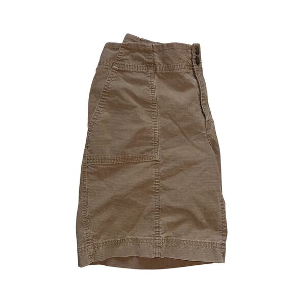 Eddie Bauer Mercer Fit Chino Shorts Womens 6 Brown 4116 - Picture 7 of 7
